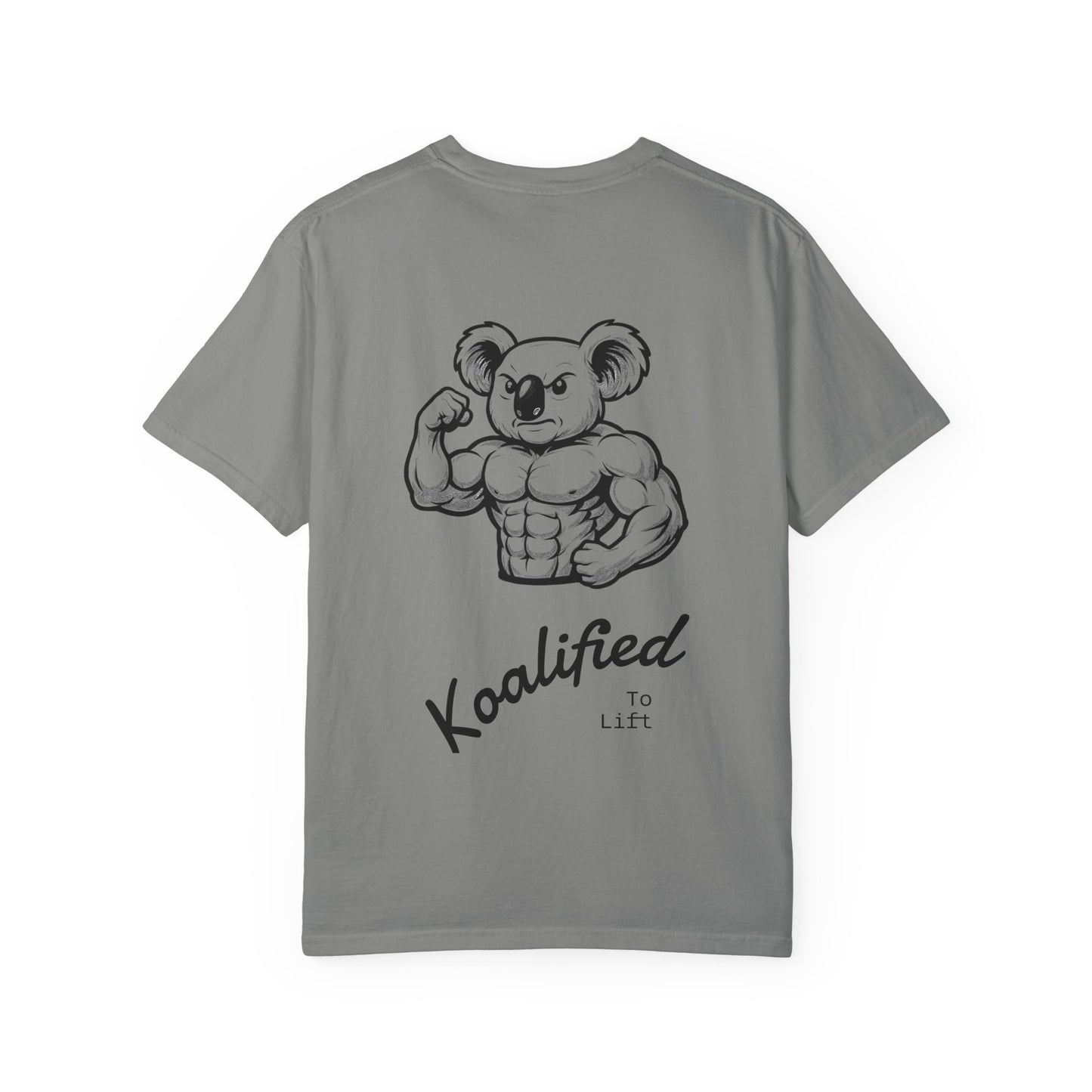 Koalified Muscle T-Shirt - Unisex Garment-Dyed Tee for Fitness Lovers