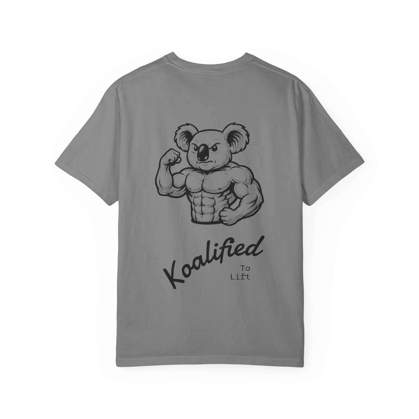Koalified Muscle T-Shirt - Unisex Garment-Dyed Tee for Fitness Lovers