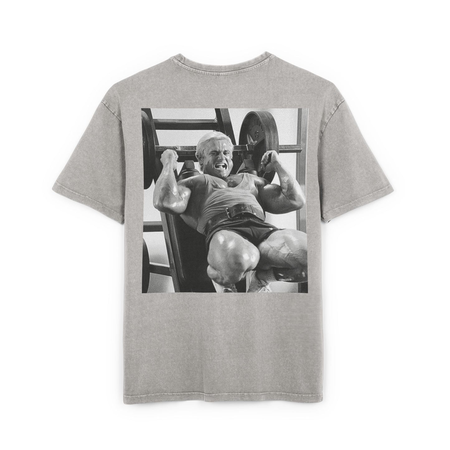 Men's Acid Washed Oversized Tee - "IF YOU AIN’T CRYIN’, YOU AIN’T TRYIN’"