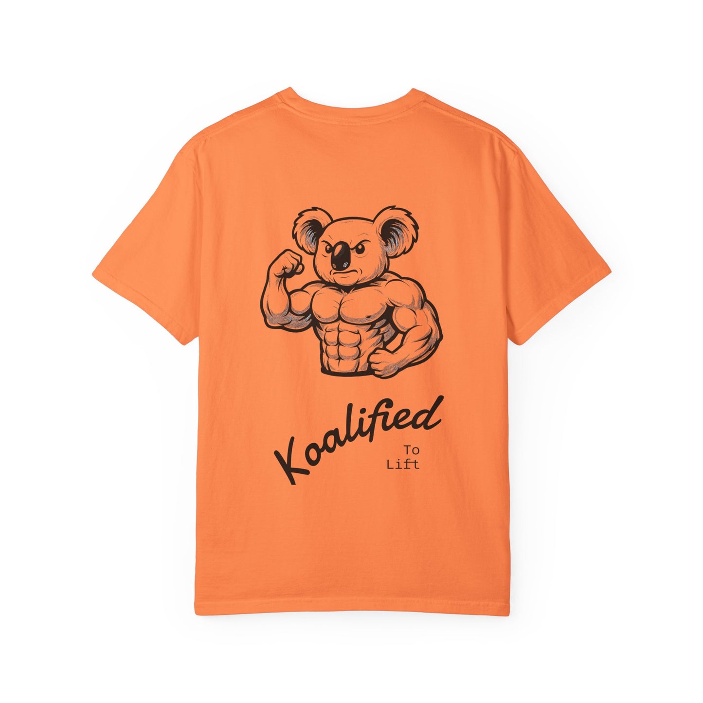 Koalified Muscle T-Shirt - Unisex Garment-Dyed Tee for Fitness Lovers