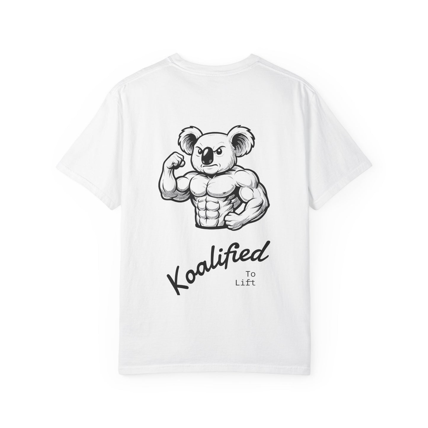 Koalified Muscle T-Shirt - Unisex Garment-Dyed Tee for Fitness Lovers