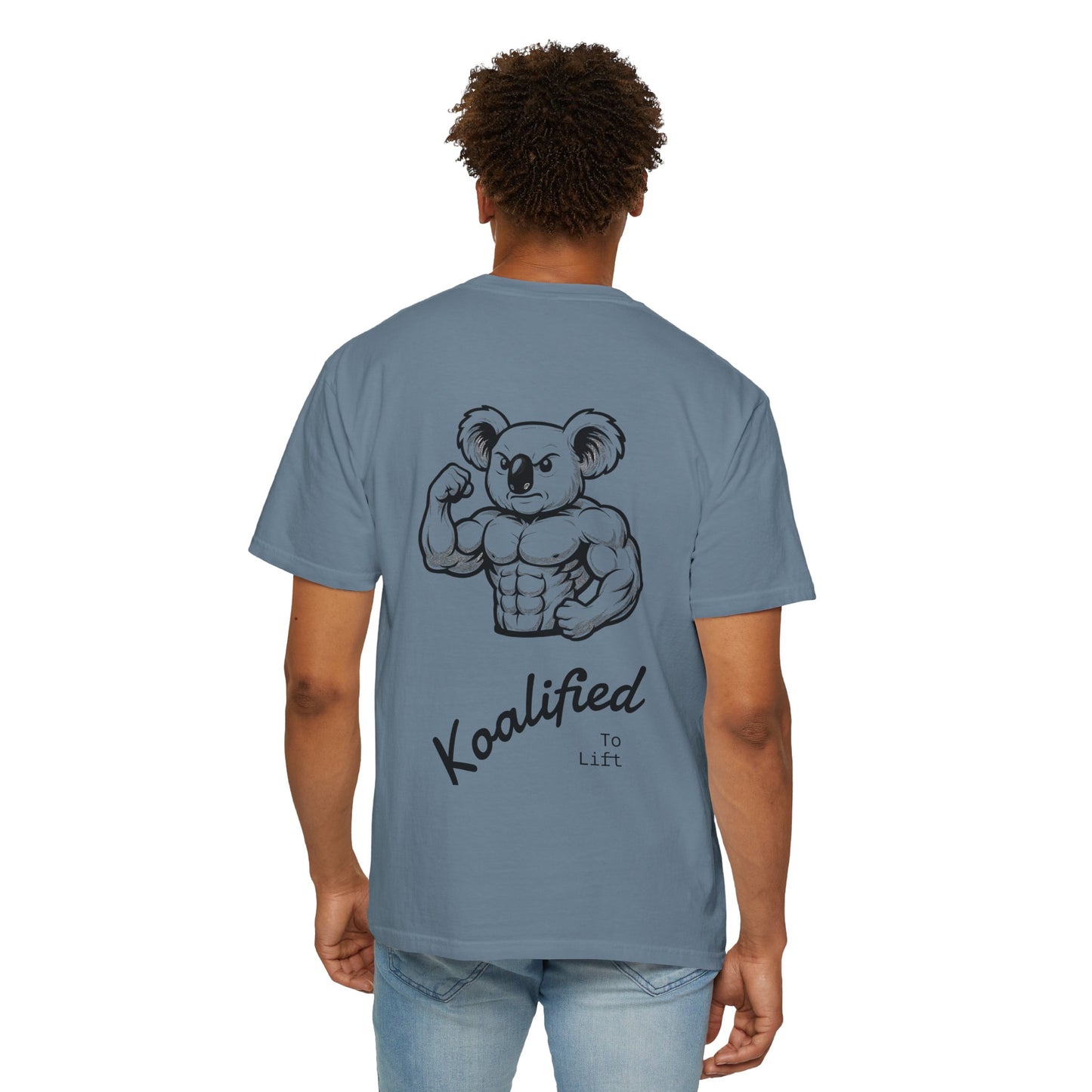 Koalified Muscle T-Shirt - Unisex Garment-Dyed Tee for Fitness Lovers