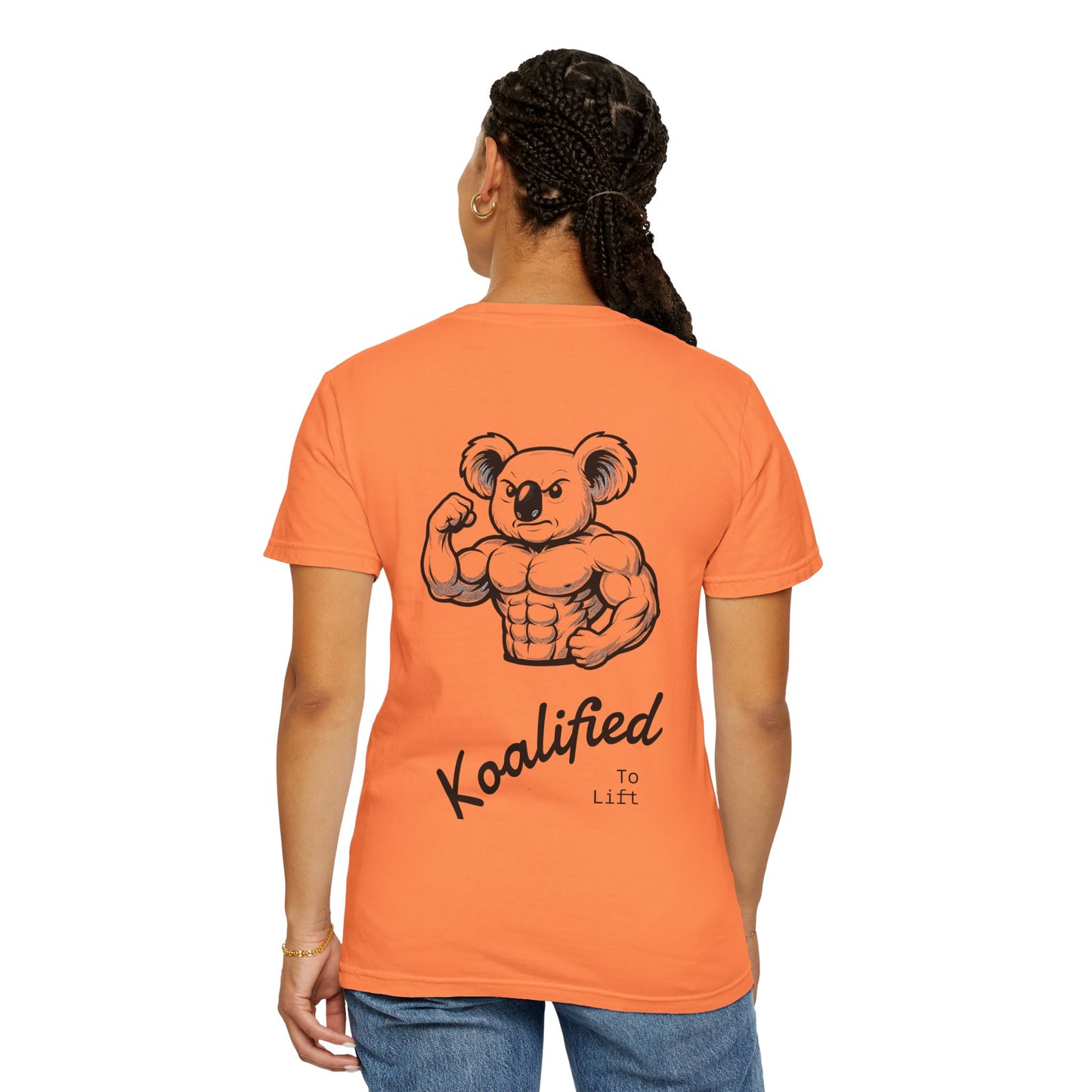 Koalified Muscle T-Shirt - Unisex Garment-Dyed Tee for Fitness Lovers