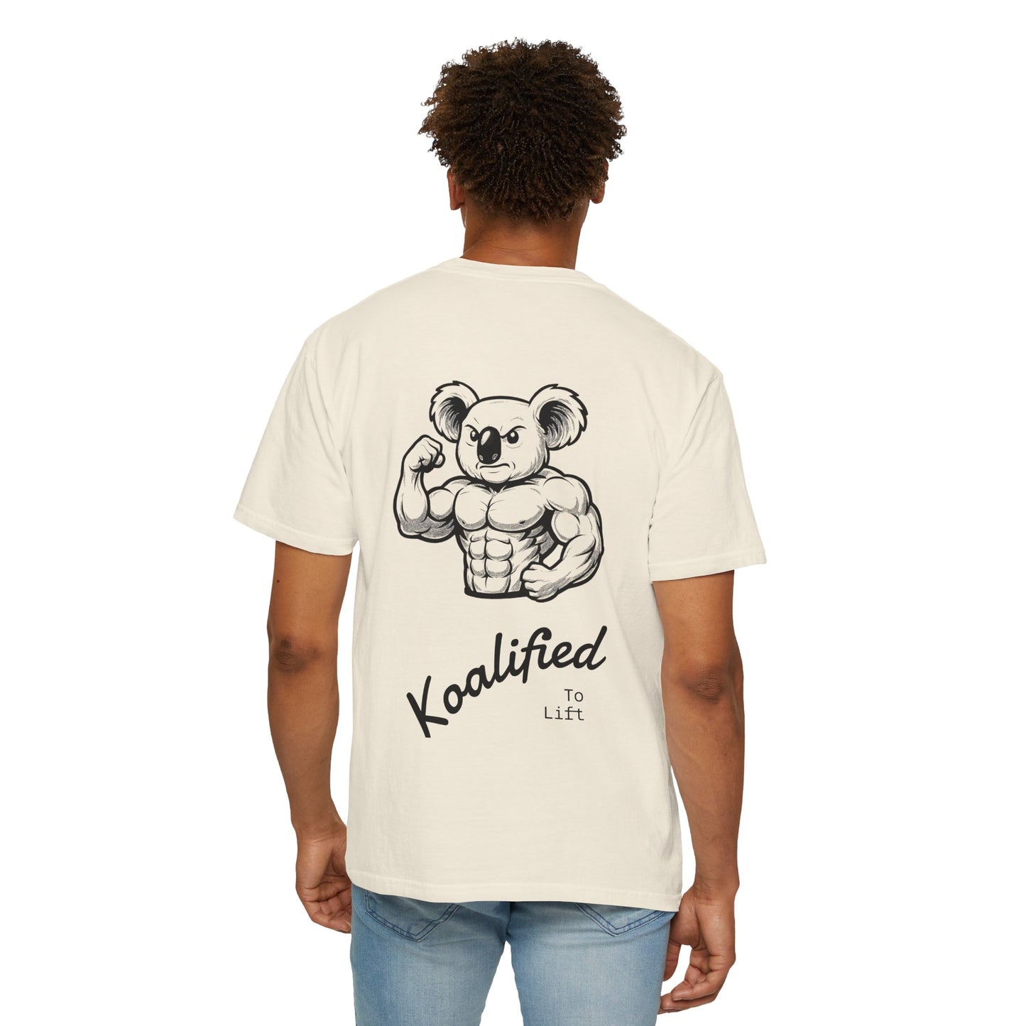 Koalified Muscle T-Shirt - Unisex Garment-Dyed Tee for Fitness Lovers