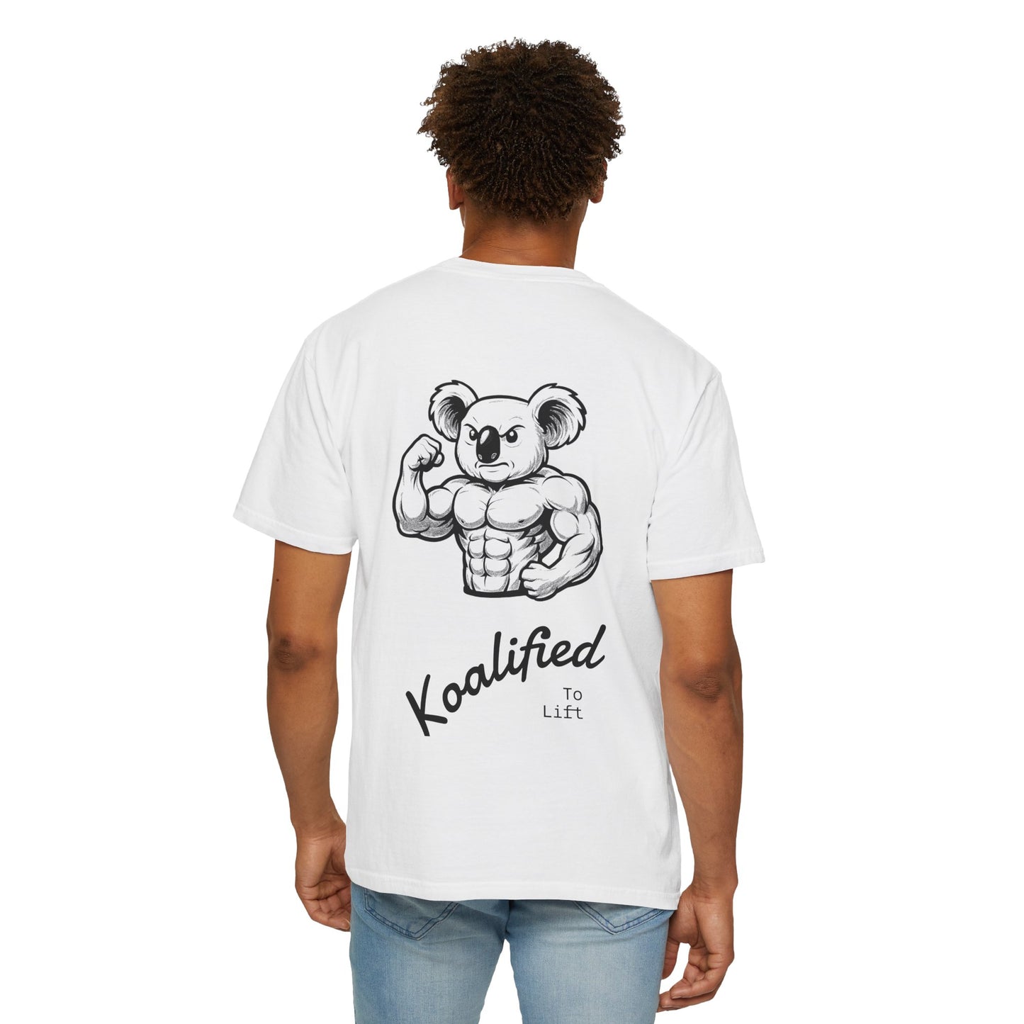 Koalified Muscle T-Shirt - Unisex Garment-Dyed Tee for Fitness Lovers