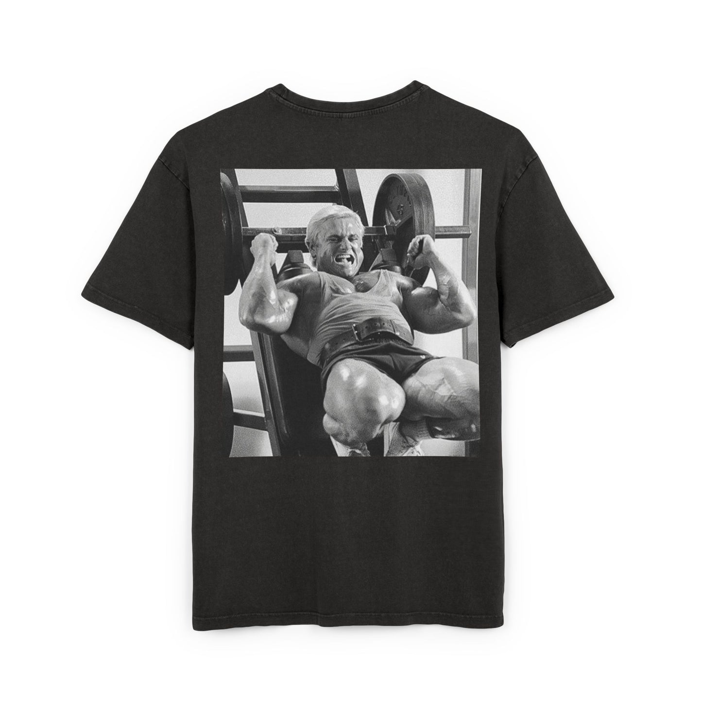 Men's Acid Washed Oversized Tee - "IF YOU AIN’T CRYIN’, YOU AIN’T TRYIN’"