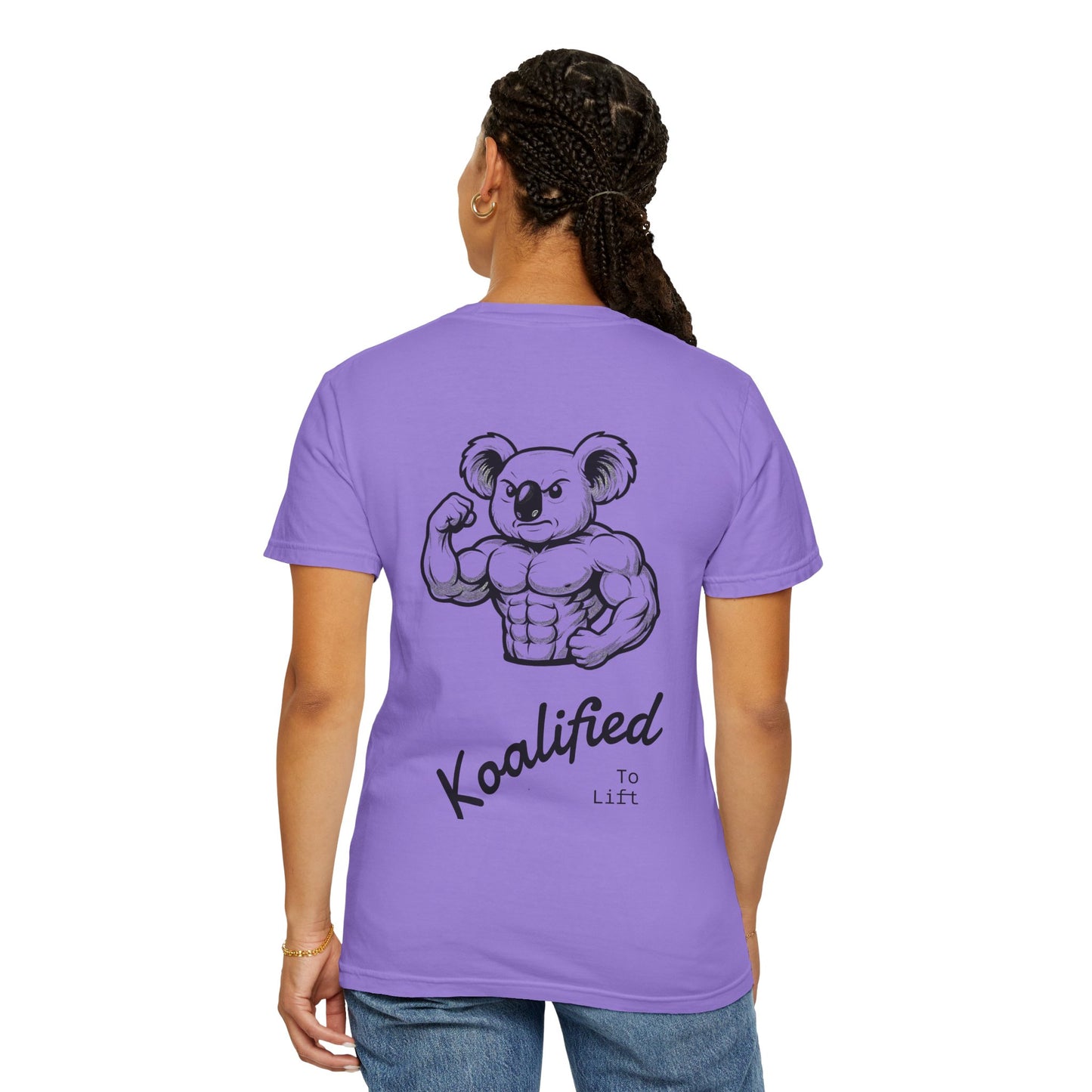 Koalified Muscle T-Shirt - Unisex Garment-Dyed Tee for Fitness Lovers