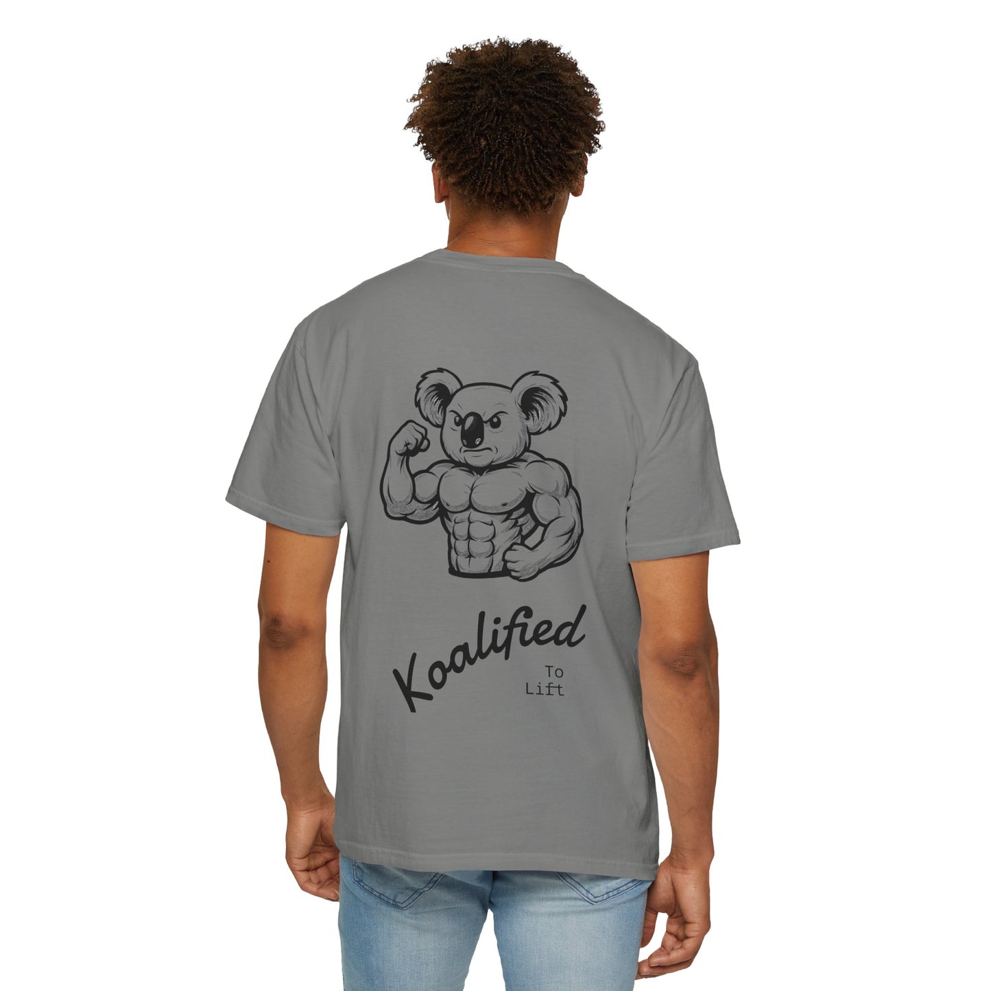 Koalified Muscle T-Shirt - Unisex Garment-Dyed Tee for Fitness Lovers