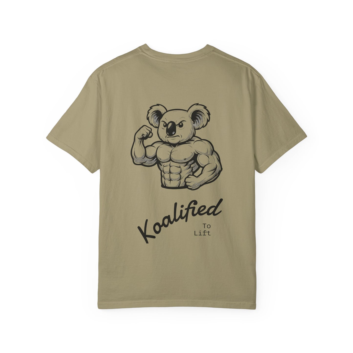 Koalified Muscle T-Shirt - Unisex Garment-Dyed Tee for Fitness Lovers