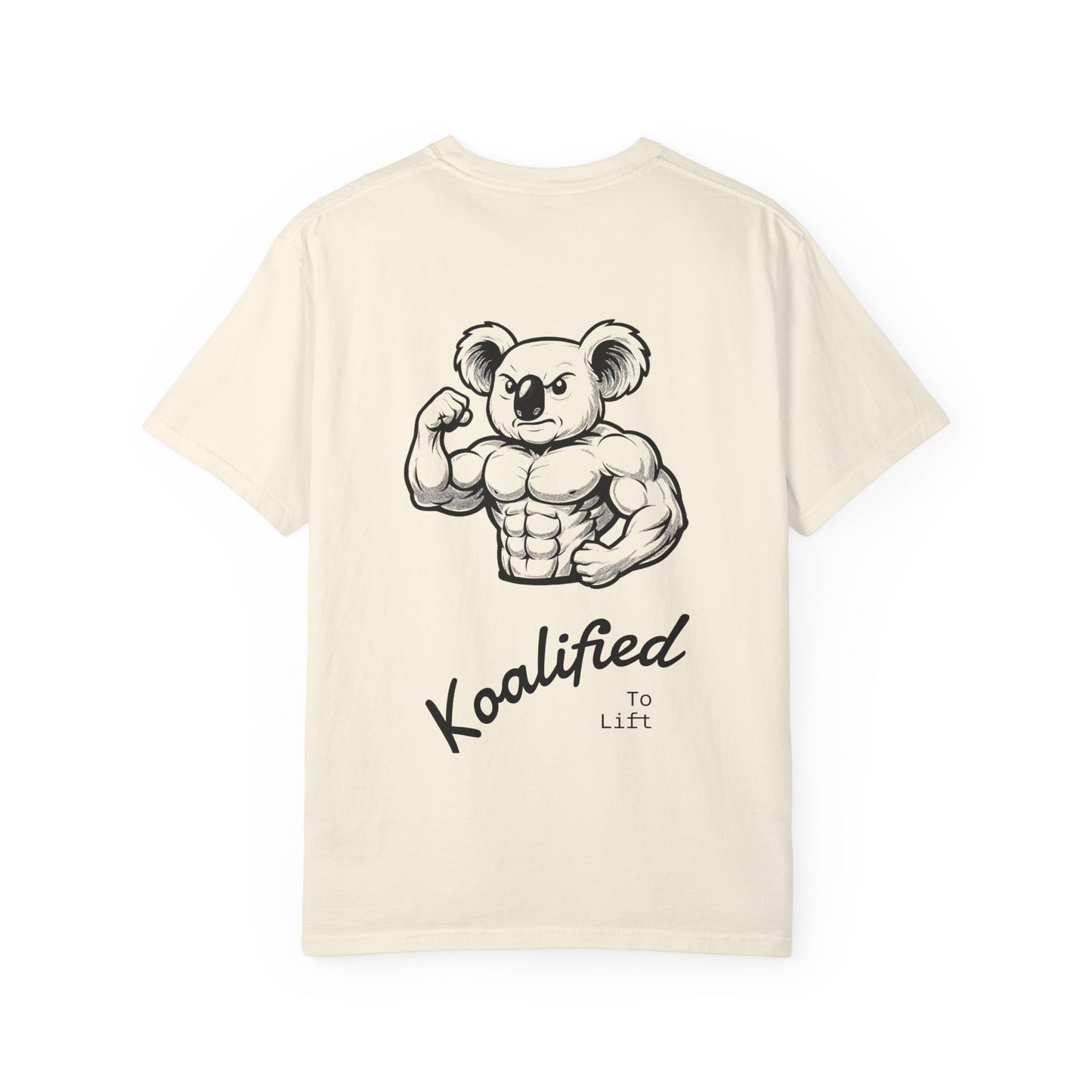 Koalified Muscle T-Shirt - Unisex Garment-Dyed Tee for Fitness Lovers