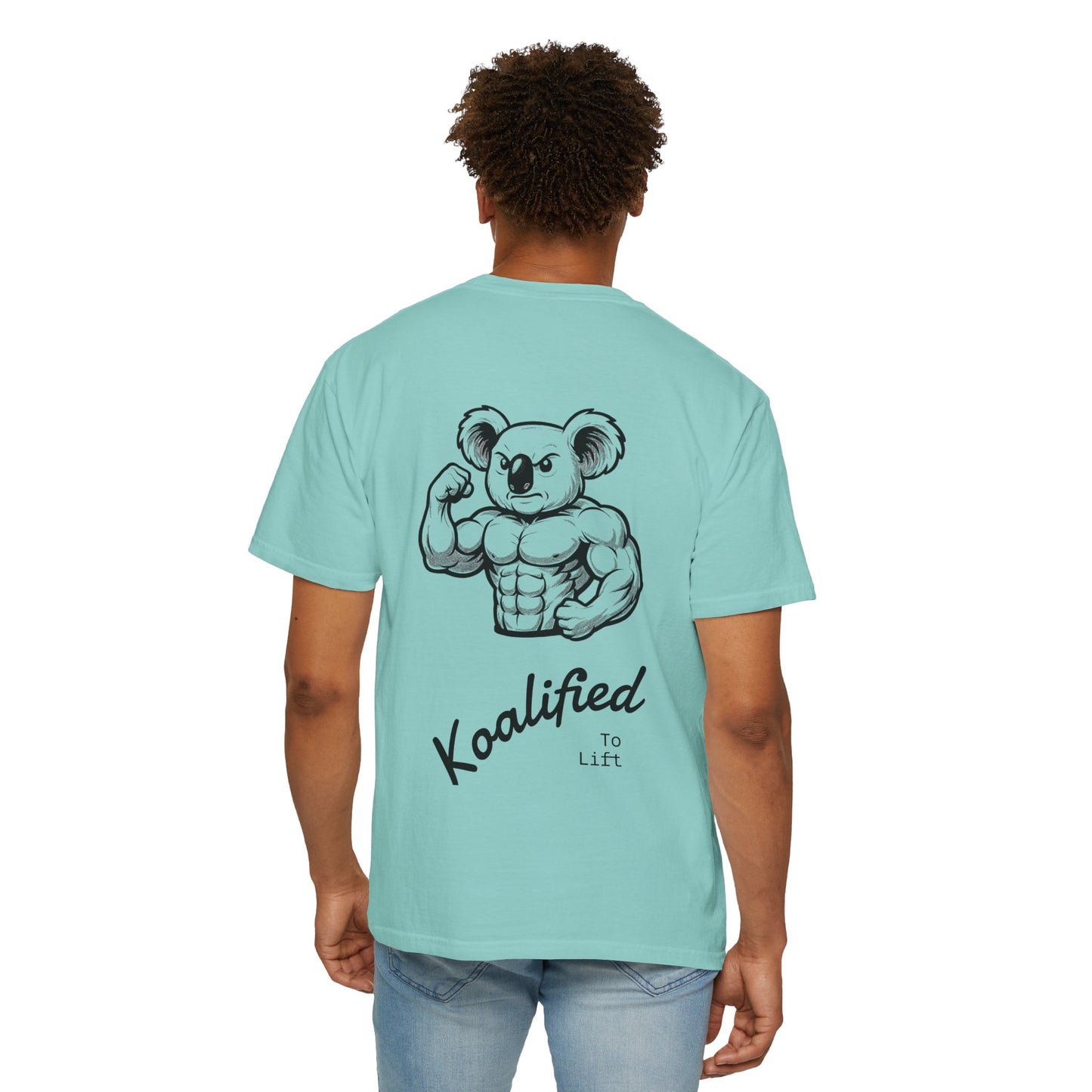 Koalified Muscle T-Shirt - Unisex Garment-Dyed Tee for Fitness Lovers