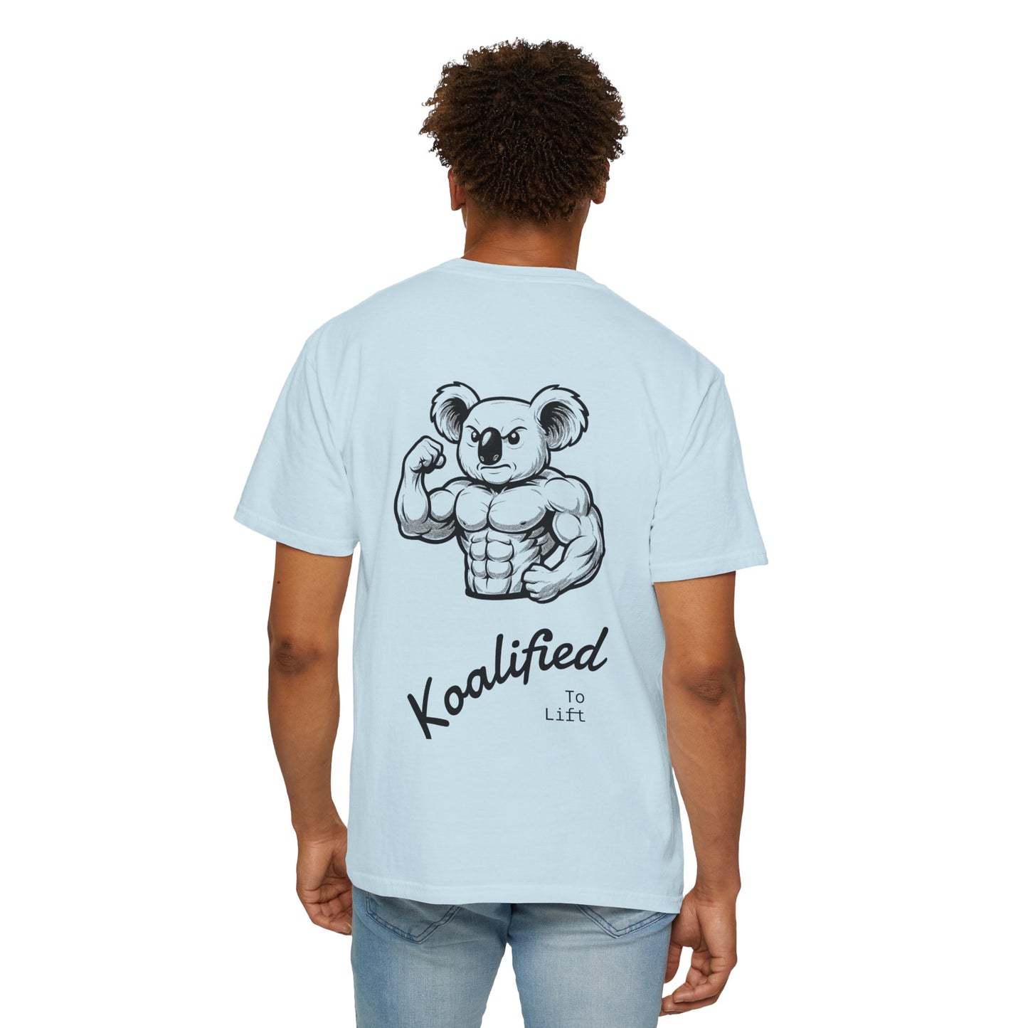 Koalified Muscle T-Shirt - Unisex Garment-Dyed Tee for Fitness Lovers