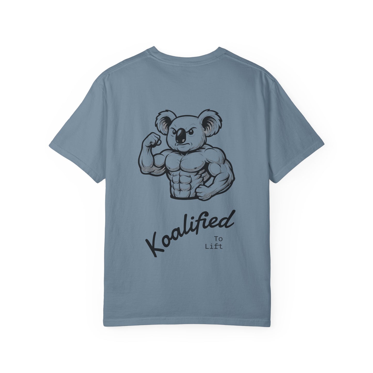 Koalified Muscle T-Shirt - Unisex Garment-Dyed Tee for Fitness Lovers