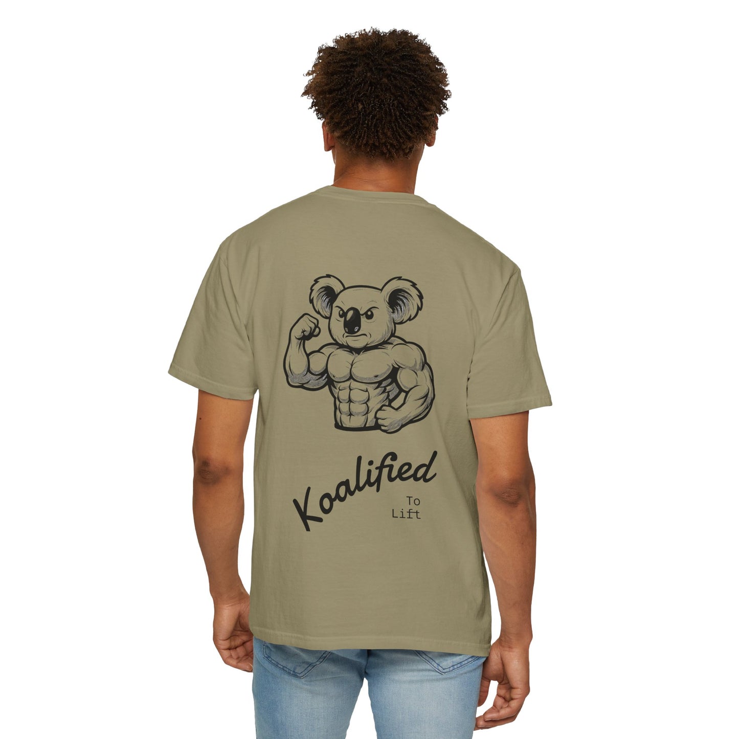 Koalified Muscle T-Shirt - Unisex Garment-Dyed Tee for Fitness Lovers