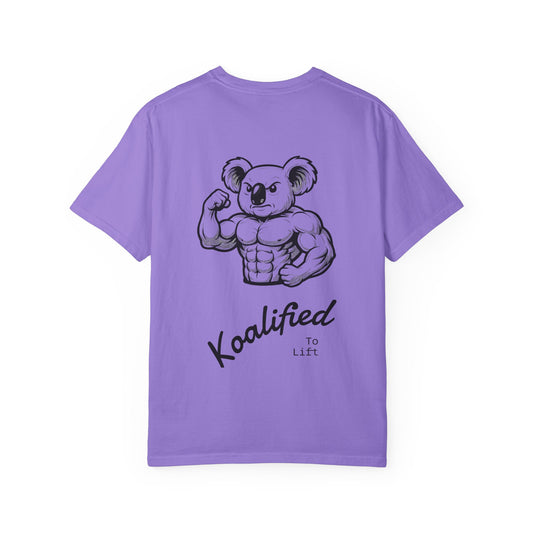Koalified Muscle T-Shirt - Unisex Garment-Dyed Tee for Fitness Lovers