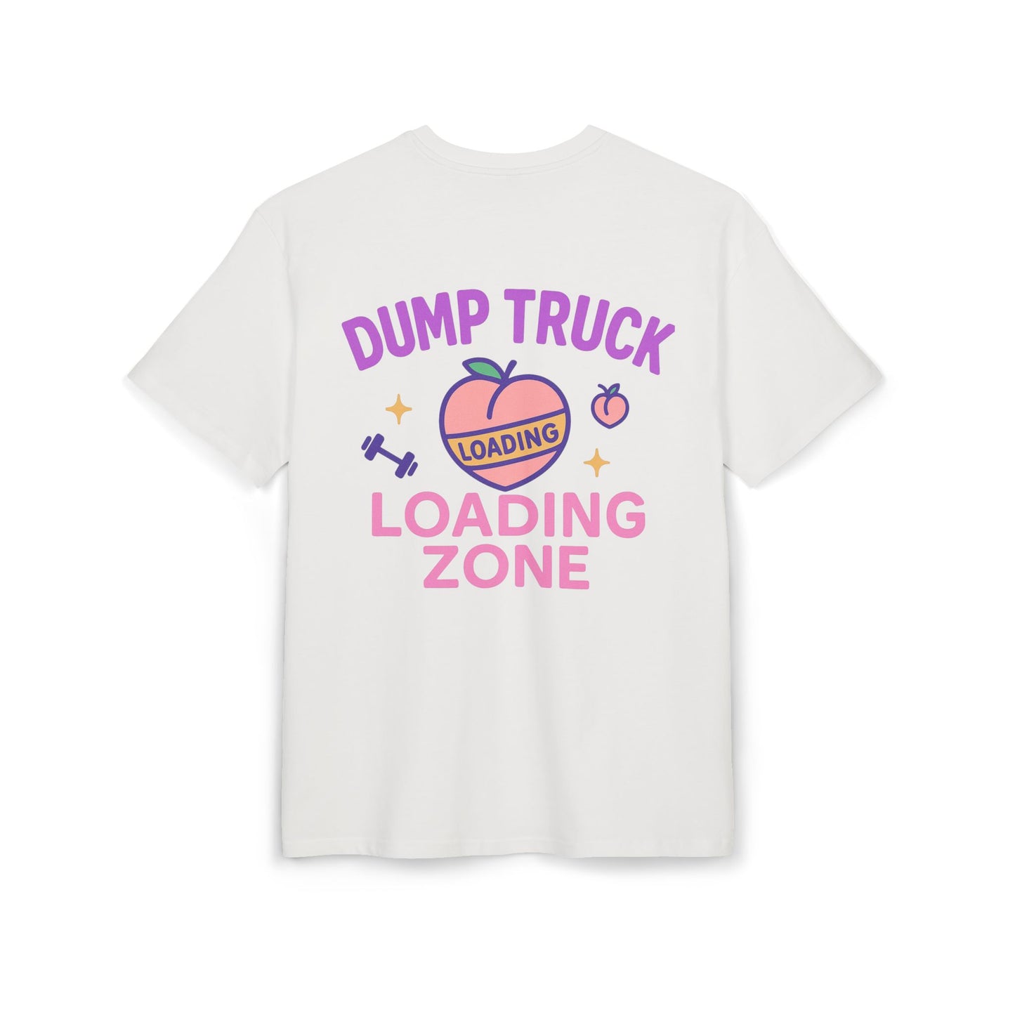 Funny Unisex Oversize Tee - "Dump Truck Loading Zone" Graphic T-Shirt
