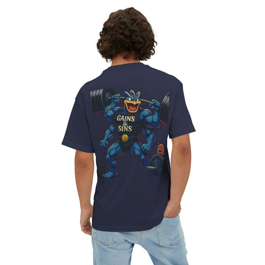 Oversized Tee “Machamp” inspired Design Unisex Shirt